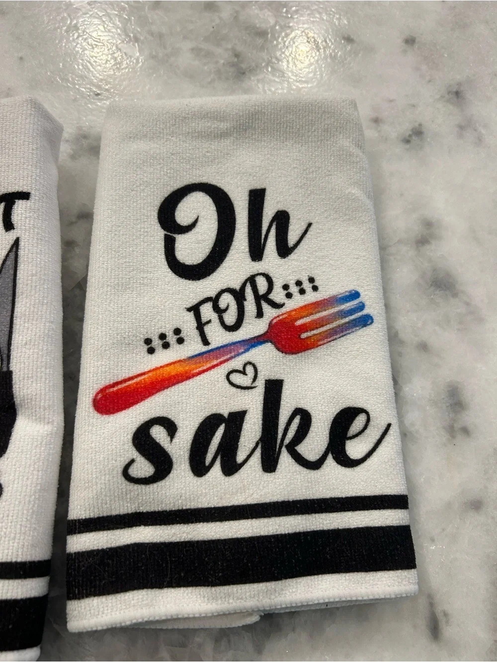 Microfiber kitchen towels